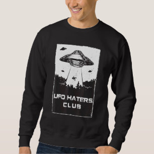 Sudadera Ufo Haters Club Anti Ufo Social Para Hombres