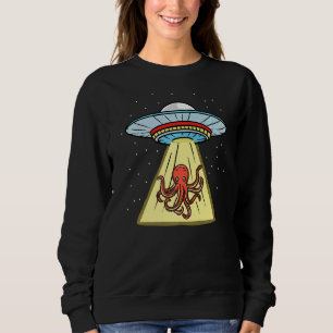 Sudadera Ufo Secuestro Octopus Sea Animal 1