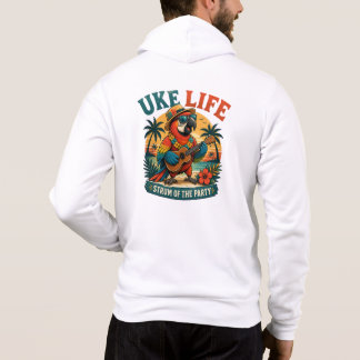 Sudadera Uke Life Parrot – Island Vibes Ukulele Bird