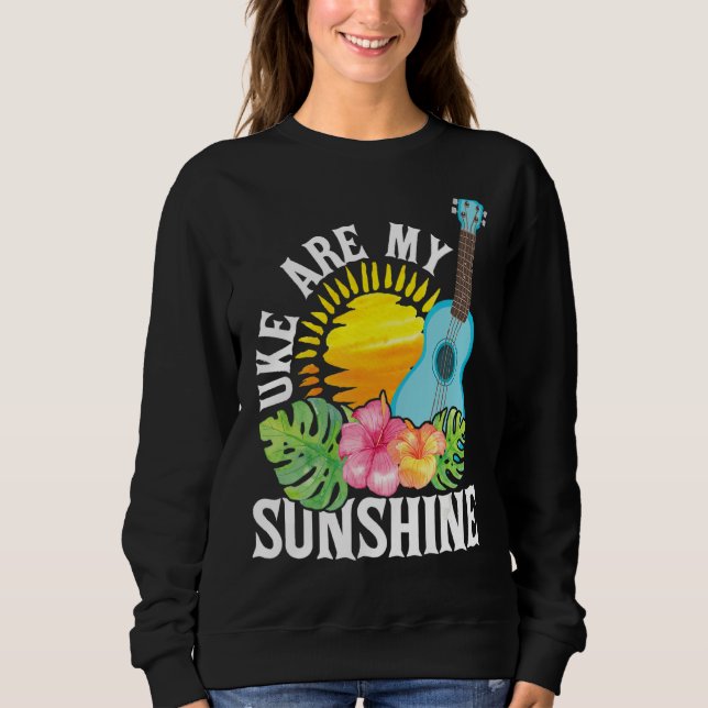 Sudadera Uke Son Mi Sunshine Ukulele Player Ukulelist 1 (Anverso)