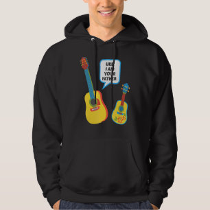 Sudadera Uke Soy Tu Padre Ukelele Guitar Music Tee