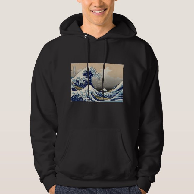 Sudadera Ukiyoe　富嶽三十六景神奈川沖浪裏 (Anverso)