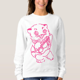 Sudadera Ukulele Kitten Sweatshirt