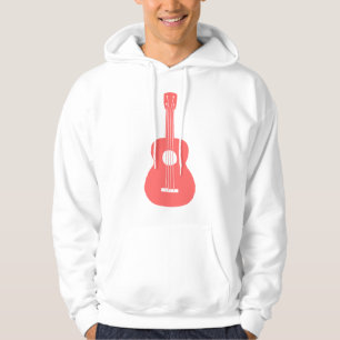 Sudadera Ukulele - Rosa tropical