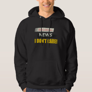 Sudadera Última hora No me importa la persona interesada M