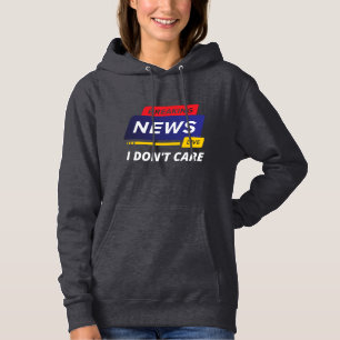 Sudadera Últimas noticias no me importa lo gracioso