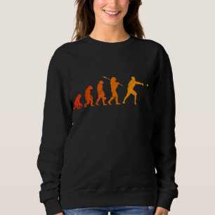 Sudadera Ultimate Frisbee Evolution Disc Golf Monkey Human
