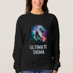 Sudadera Ultimate Sigma Howling Wolf Moon Workout Gym Lifti