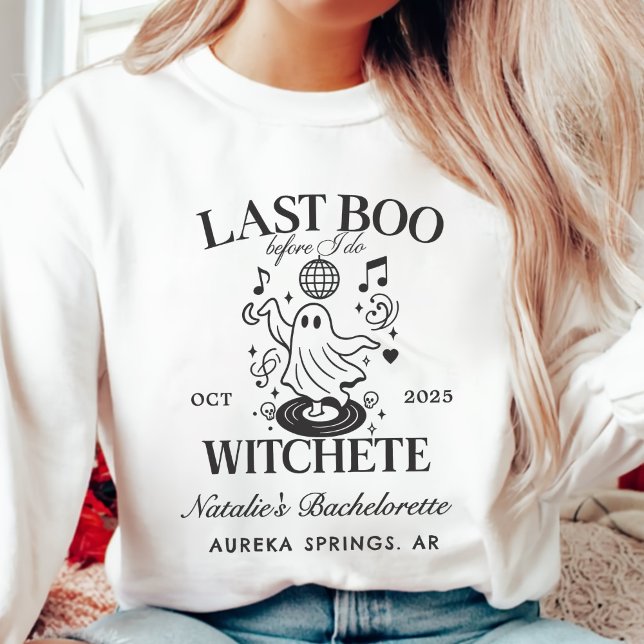 Sudadera Último Boo Antes De Hacer La Fiesta De Bachelorett (Subido por el creador)