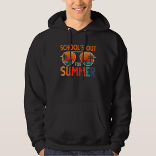 Sudadera Último Día De Colegios De Retro En Verano
