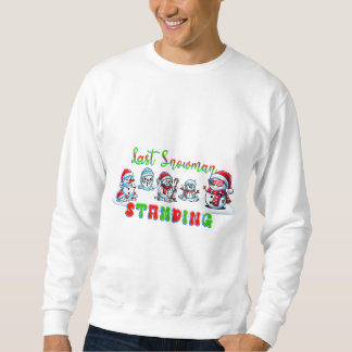 Sudadera Último Snowman en pie