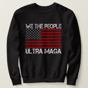 Sudadera Ultra Maga Pro Trump 2024 Funny Republicano