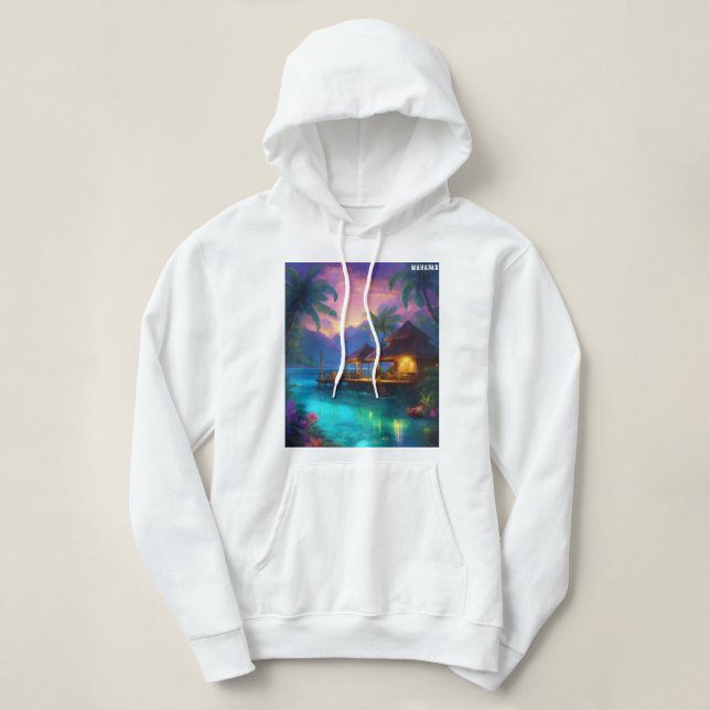 Sudadera Ultra Realistic Polynesian Fantasy Painting (Diseño del anverso)