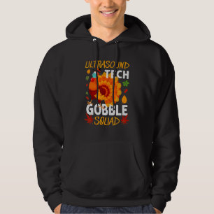 Sudadera Ultrasonido Tech Gobble Squad Turkey Thankending M