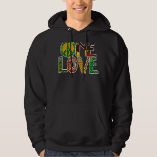 Sudadera Un amor Jamaica rasta reggae paz historia negra