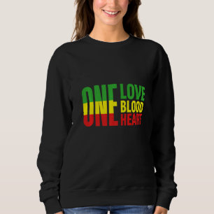 Sudadera Un amor Reggae Roots Reggae Music Jamaica Rasta R