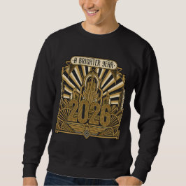 Sudadera Un Año Más Brillante Celebración de la Ciudad Art 