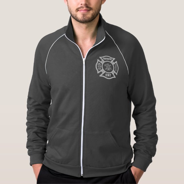 Sudadera Un bombero EMT (Anverso)