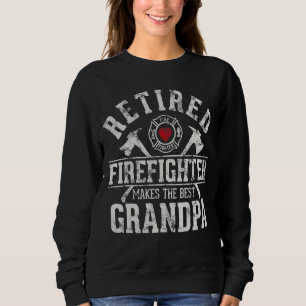 Sudadera Un bombero jubilado hace el mejor retirem del abue