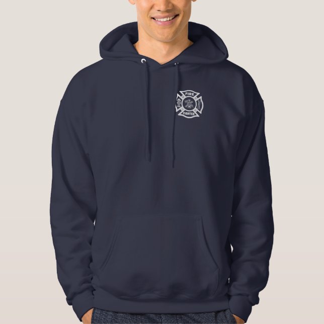 Sudadera Un bombero maltés (Anverso)