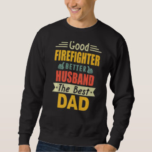 Sudadera Un Buen Bombero Mejor Esposo Que El Mejor Papá Par