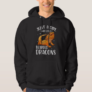 Sudadera Un Chica a quien le encanta Liza, un dragón con ba