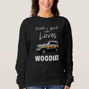 Sudadera Un Chica que ama la madera
