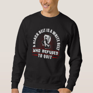 Sudadera Un cinturón negro de Jiu Jitsu brasileño de MMA BJ