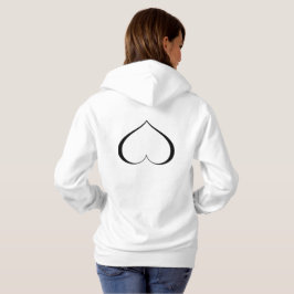 SUDADERA UN CORAZÓN EN EL LENGUAJE