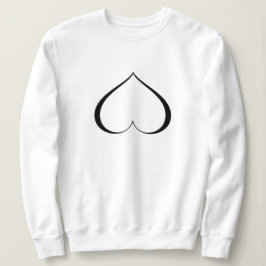 SUDADERA UN CORAZÓN EN EL LENGUAJE