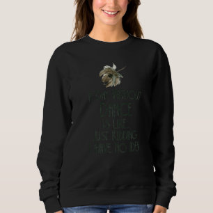 Sudadera Un día sin baile es como solo Bromeando no tengo