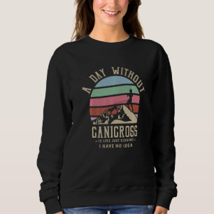 Sudadera Un Día Sin Canicross Es Como Solo Bromeo No Teng