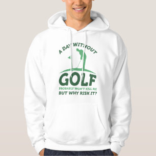 Sudadera Un día sin golf