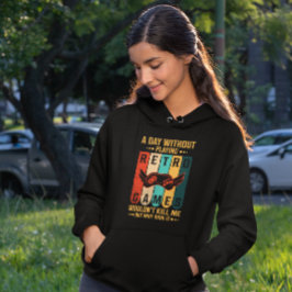 Sudadera Un día sin juegos retro es muy arriesgado - Jugado