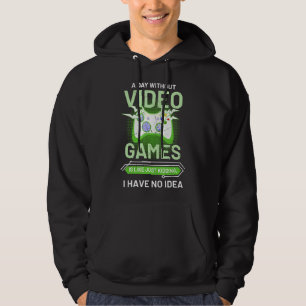 Sudadera Un Día Sin Videojuegos Es Como Un Vide De Jugador 