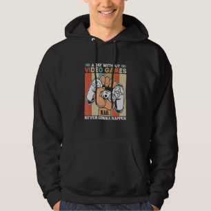 Sudadera Un Día Sin Videojuegos Nunca Pasará