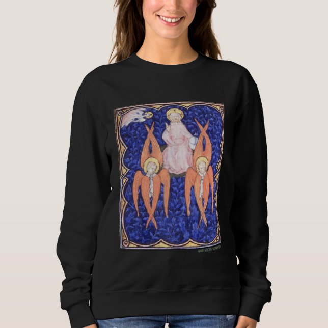 Sudadera Un Dios con Serafines (Anverso)