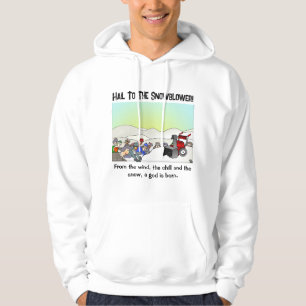 Sudadera Un Dios nace como el capullo blanco de los hombres