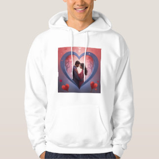 Sudadera Un diseño para un El día de San Valentín espiritua