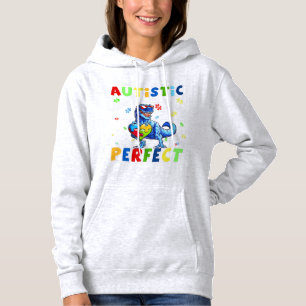 Sudadera Un divertido autismo cita "La sociedad dice que so