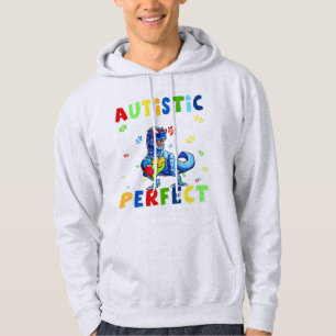 Sudadera Un divertido autismo cita "La sociedad dice que so