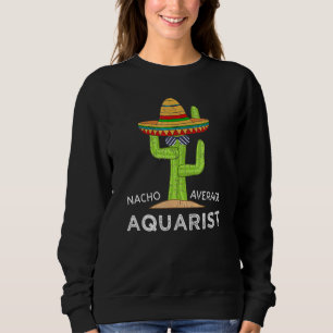 Sudadera Un divertido meme acuario dice acuario