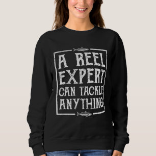 Sudadera Un Experto en Carrete Puede Enfrentar Cualquier Co