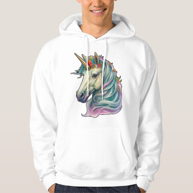 Sudadera ¡Un fantástico unicornio! (Anverso)