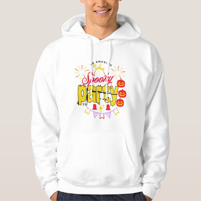 Sudadera Un fiesta espeluznante y asombroso (Anverso)