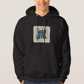 Sudadera Un fuerte mensaje de alto nivel para los logros
