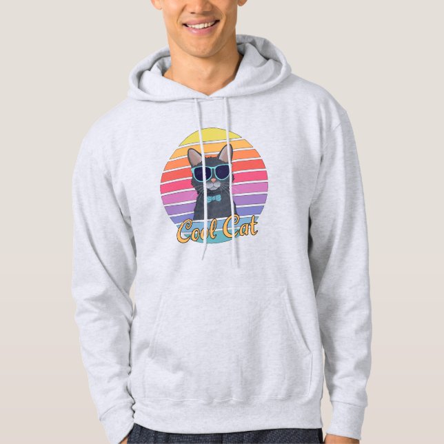 Sudadera Un Gato Genial (Anverso)