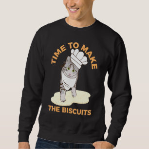 Sudadera Un gato lindo que necesita Biscuits Kitty