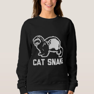 Sudadera Un gato más fuerte que dice animal