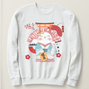 Sudadera Un gato suertudo